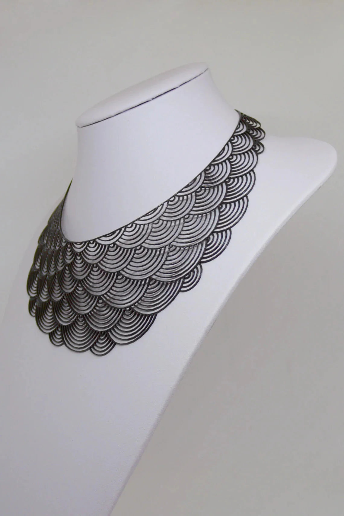 Black Wave Necklace | Contemporary Designer Jewellery