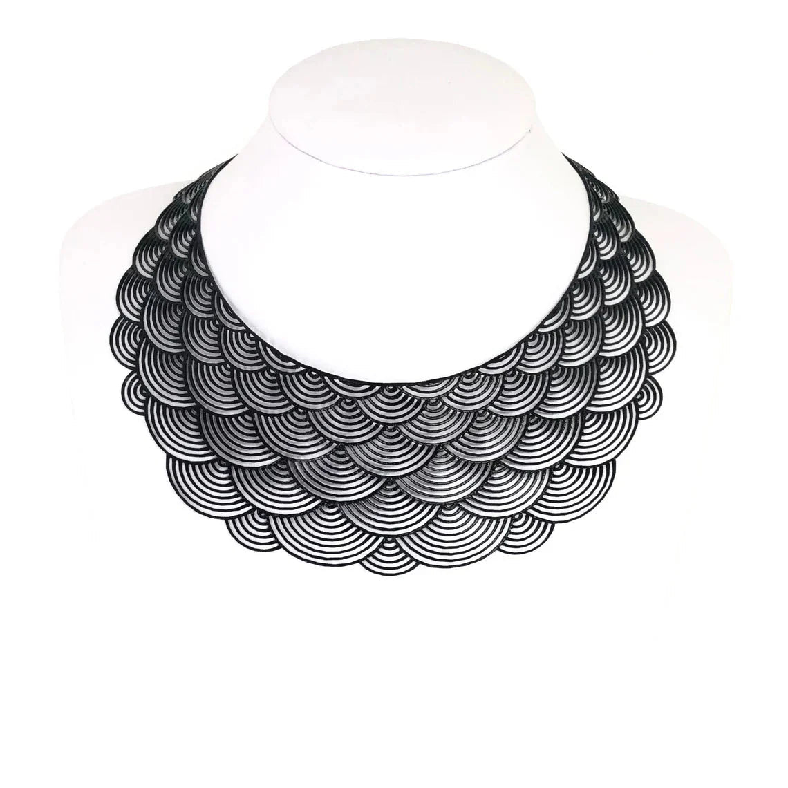 Black Wave Necklace | Contemporary Designer Jewellery