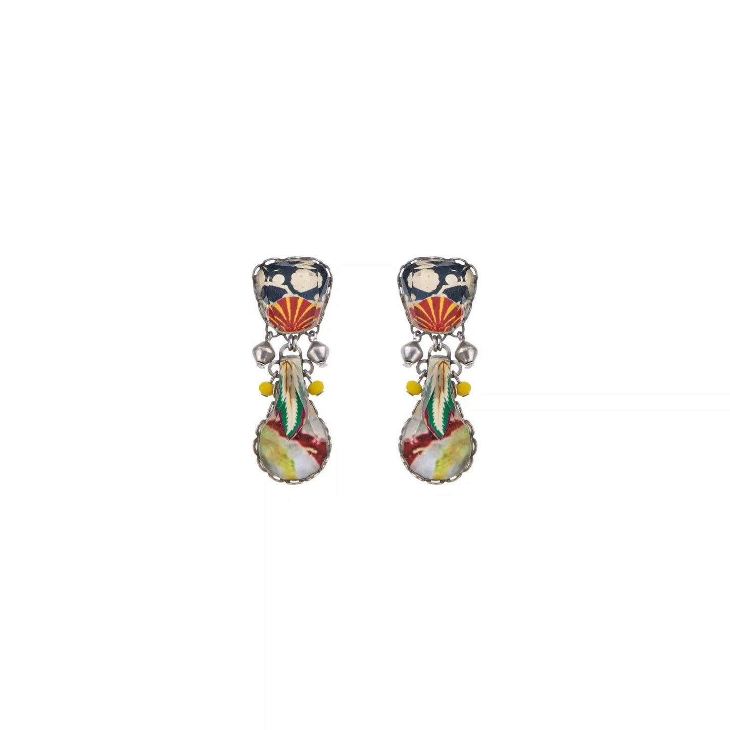 Bright Sunset Apollonia Earrings | Contemporary Designer Jewellery