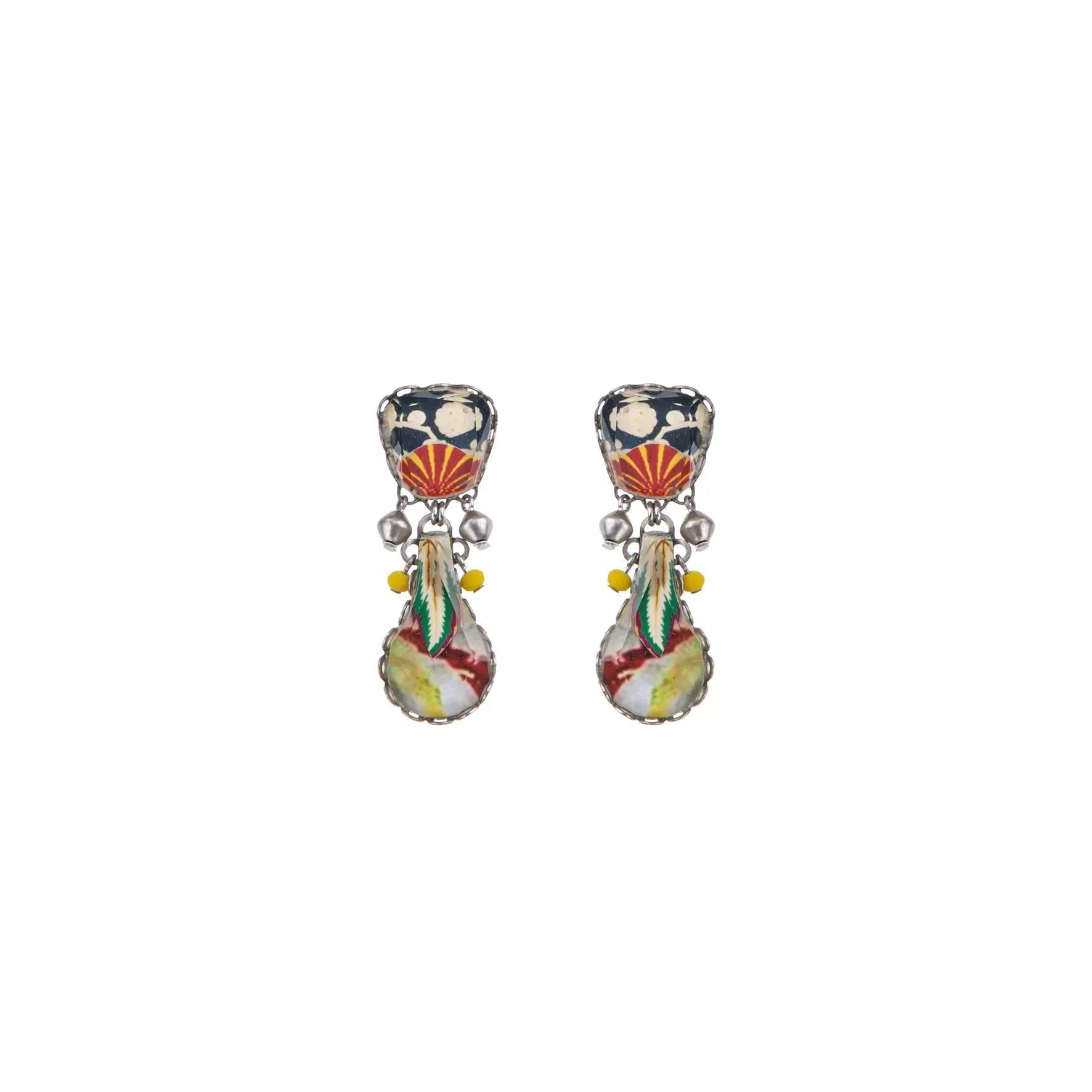 Bright Sunset Apollonia Earrings | Contemporary Designer Jewellery