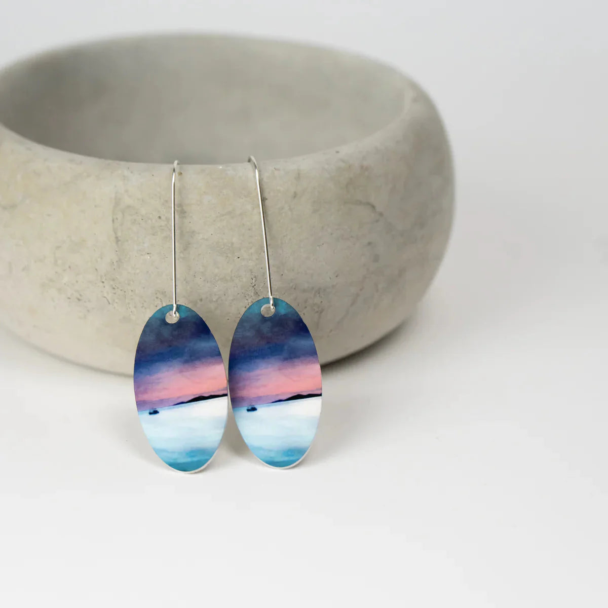 Fishing the Minch Earrings | Contemporary Designer Jewellery