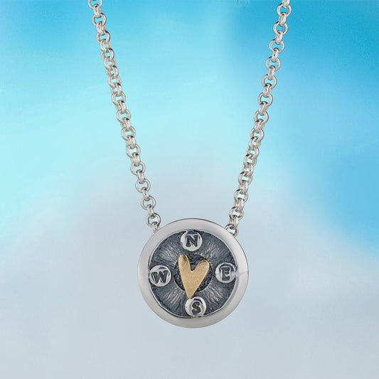 Follow Your Heart Pendant | Contemporary Designer Jewellery