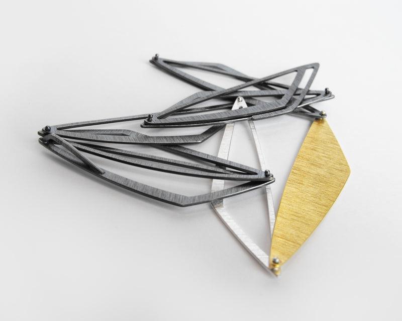 Geometric Necklace | Contemporary Designer Jewellery