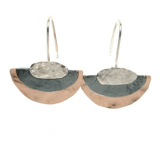 Half Moon Earrings | Contemporary Designer Jewellery