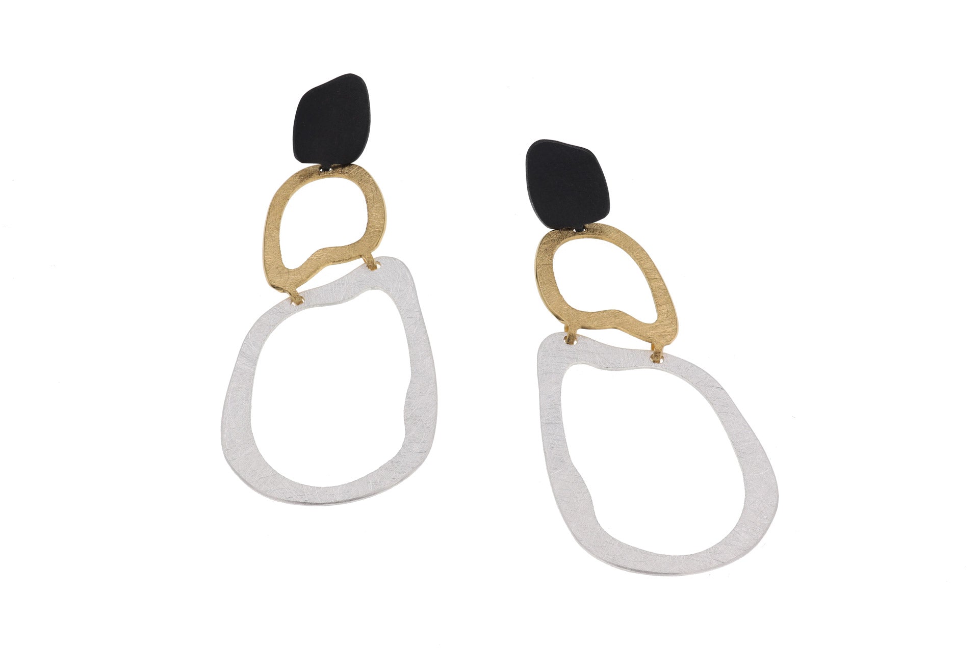 Mixed Loop Earrings | Contemporary Designer Jewellery